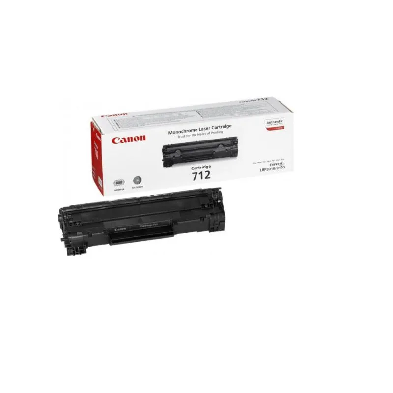Canon CRG712 Cartus toner original negru 1.5K
