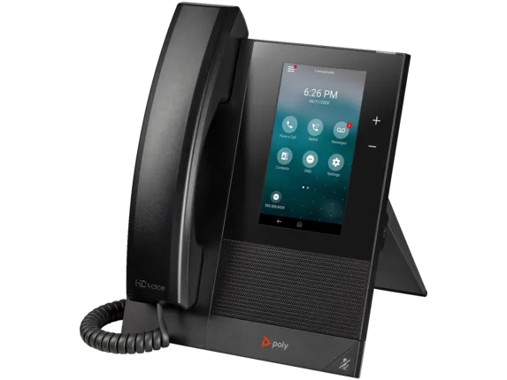 HP Poly CCX 400 Business Media Phone with Open SIP and PoE-enabled 