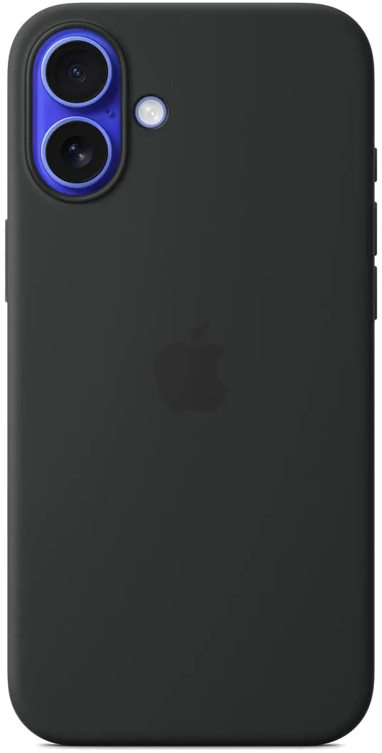 Apple iPhone 16 Plus Silicone Case with MagSafe - Black