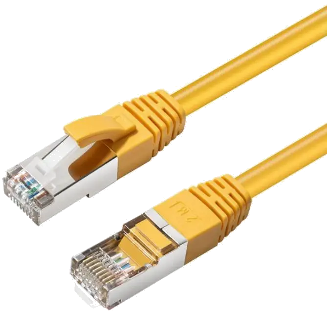 MicroConnect Patch cord CAT6A S/FTP 5m galben LSZH