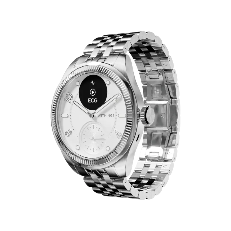 Withings ScanWatch Nova Brilliant 39mm - Titanium Silver