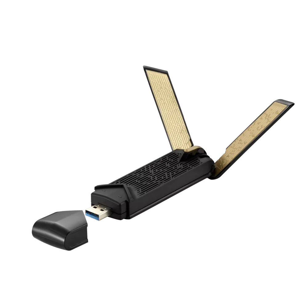 Asus USB-AX56 w/o CRADLE AX1800 Dual-band USB client card 802.11ax 1201/867Mbps