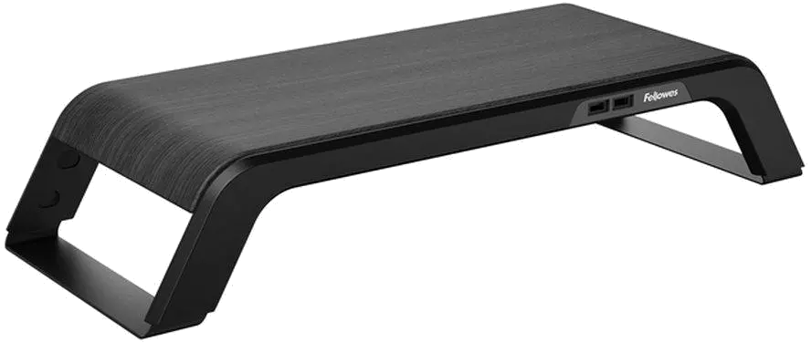 Fellowes Hana Monitor Support - Black suport ergonomic pentru monitor design premium