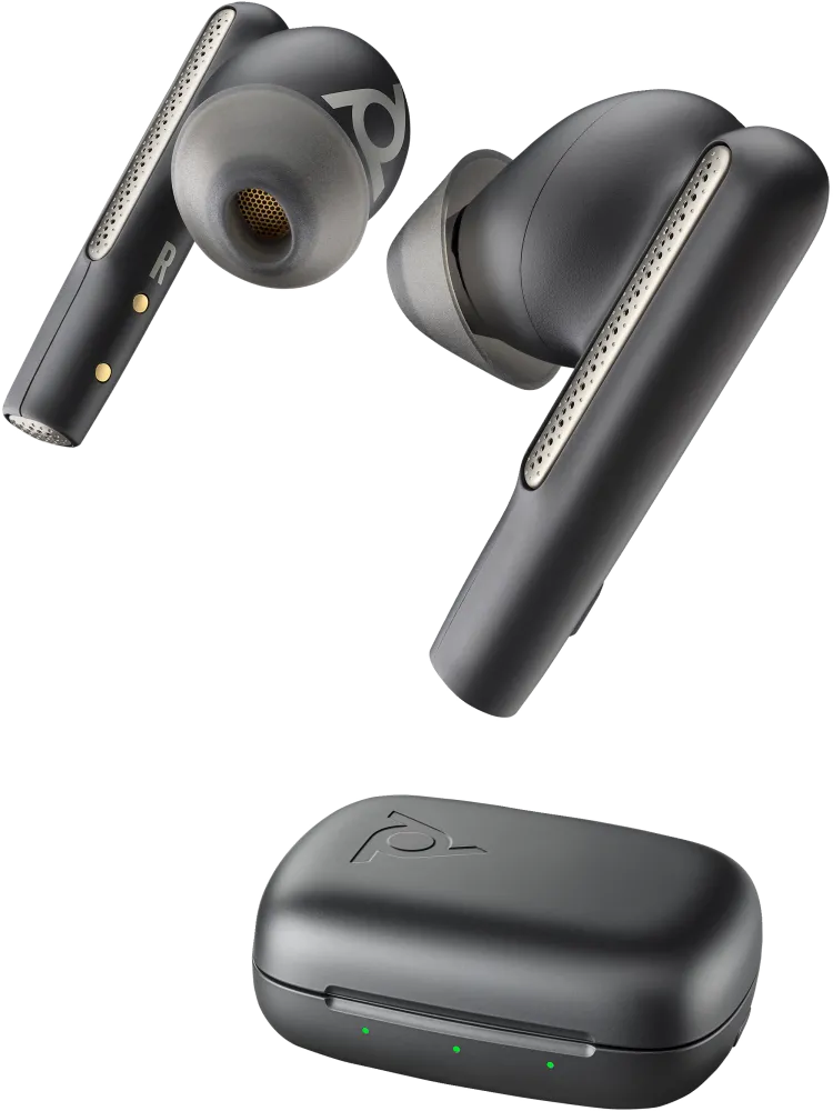 HP Casti Poly wireless Voyager Free 60 UC USB-C, charge case basic, black