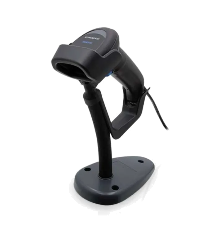 Datalogic Kit scanner 2D QuickScan QW2520 USB cu stand, negru 