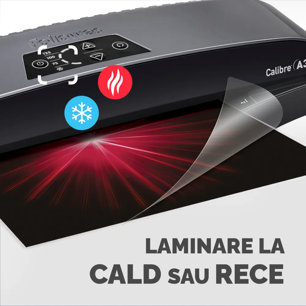 Fellowes Laminator A3 Calibre 125mic 320mm 500mm/min InstaHeat 