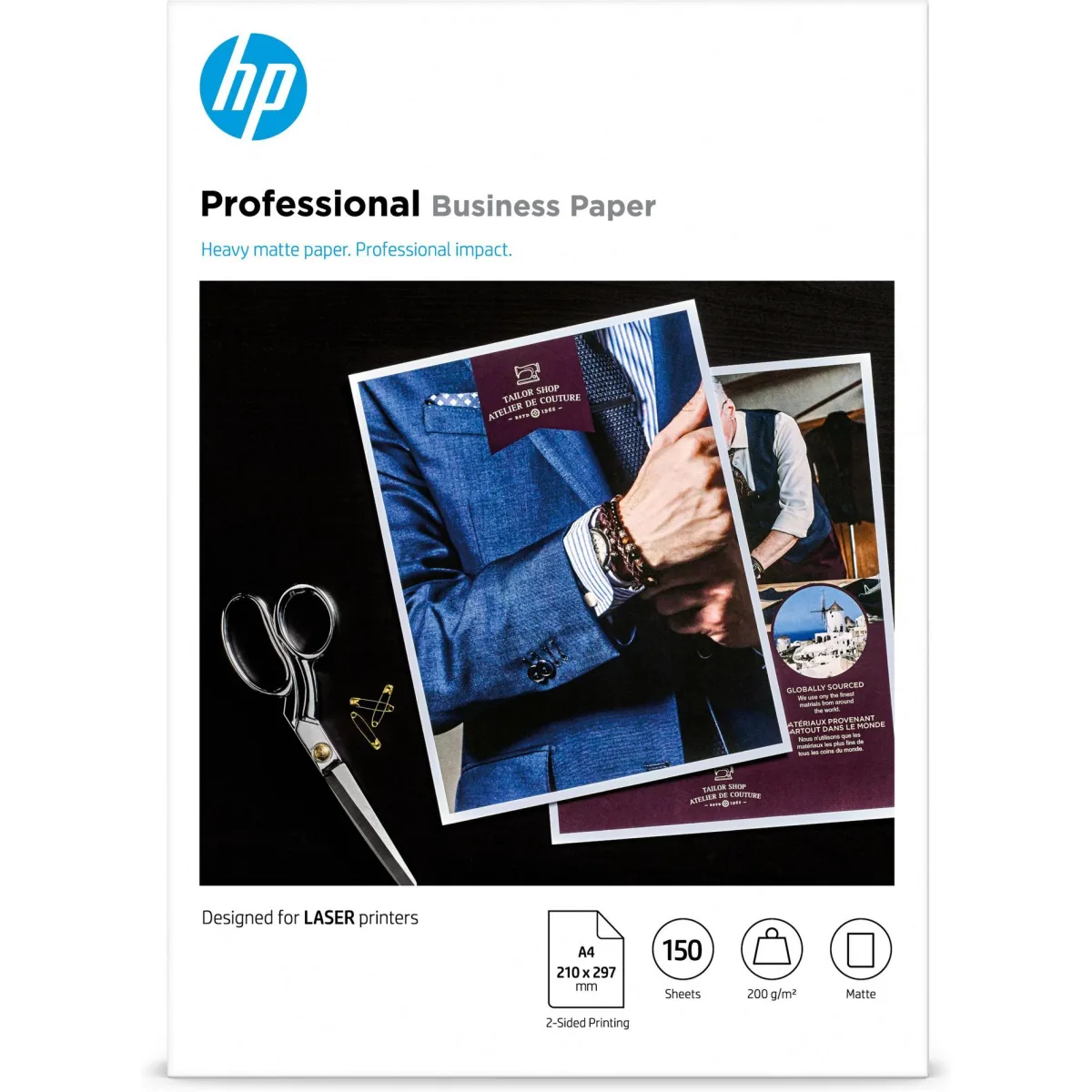 HP Carton A4 matte 200g/mp Professional Business, 150 coli