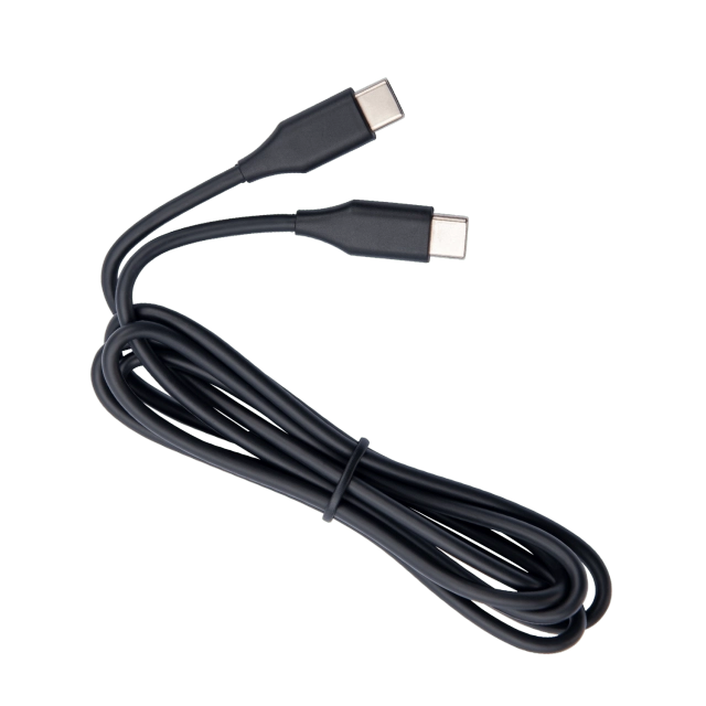Jabra Evolve2 USB Cable, USB-C to USB-C, 1.2m, Black