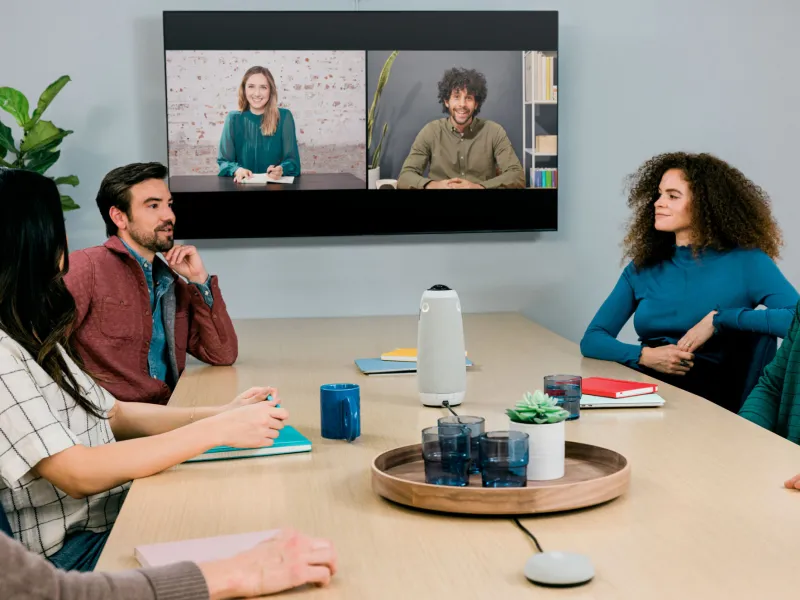 Owl Labs Kit videoconferinta Meeting Owl 3 si Expansion Mic, alb 