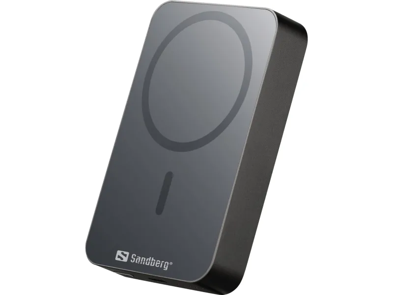 Sandberg Mag Wireless Powerbank 10000mAh baterie externa compatibila MagSafe 