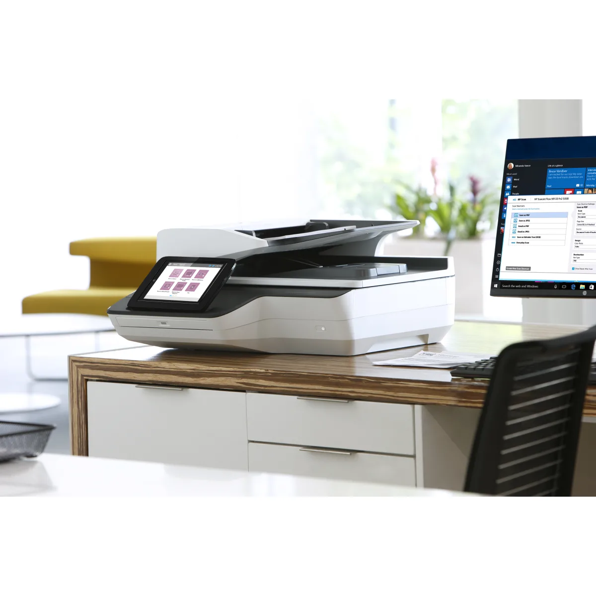 HP ScanJet Enterprise Flow N9120 fn2 scanner A3 lifestyle