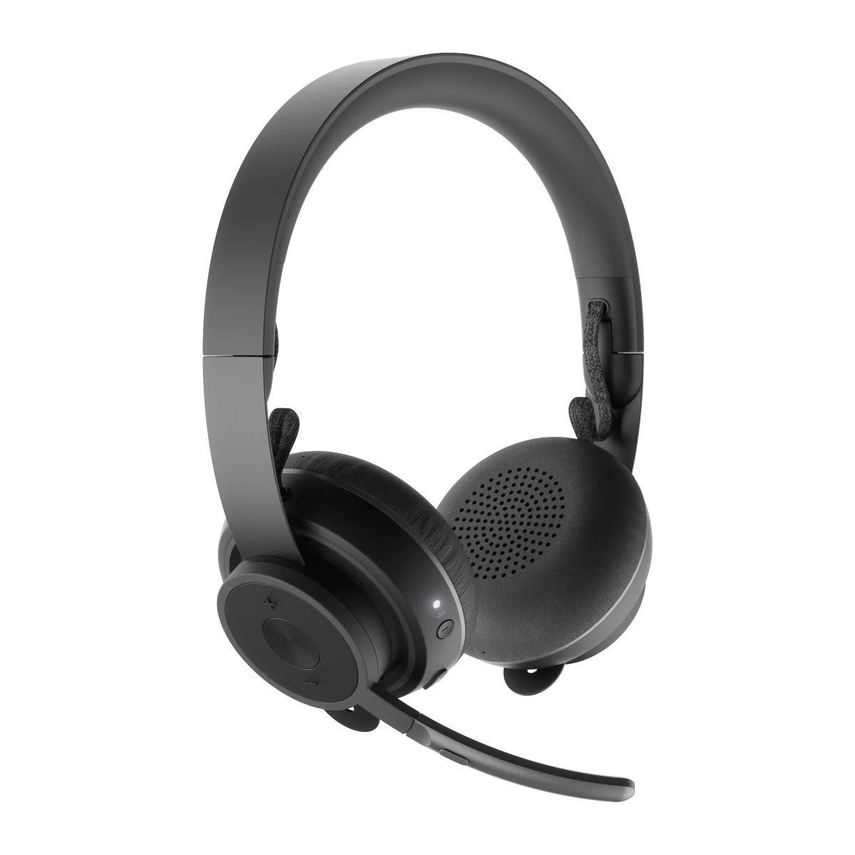 Logitech Zone Wireless Bluetooth Headset, Graphite angle