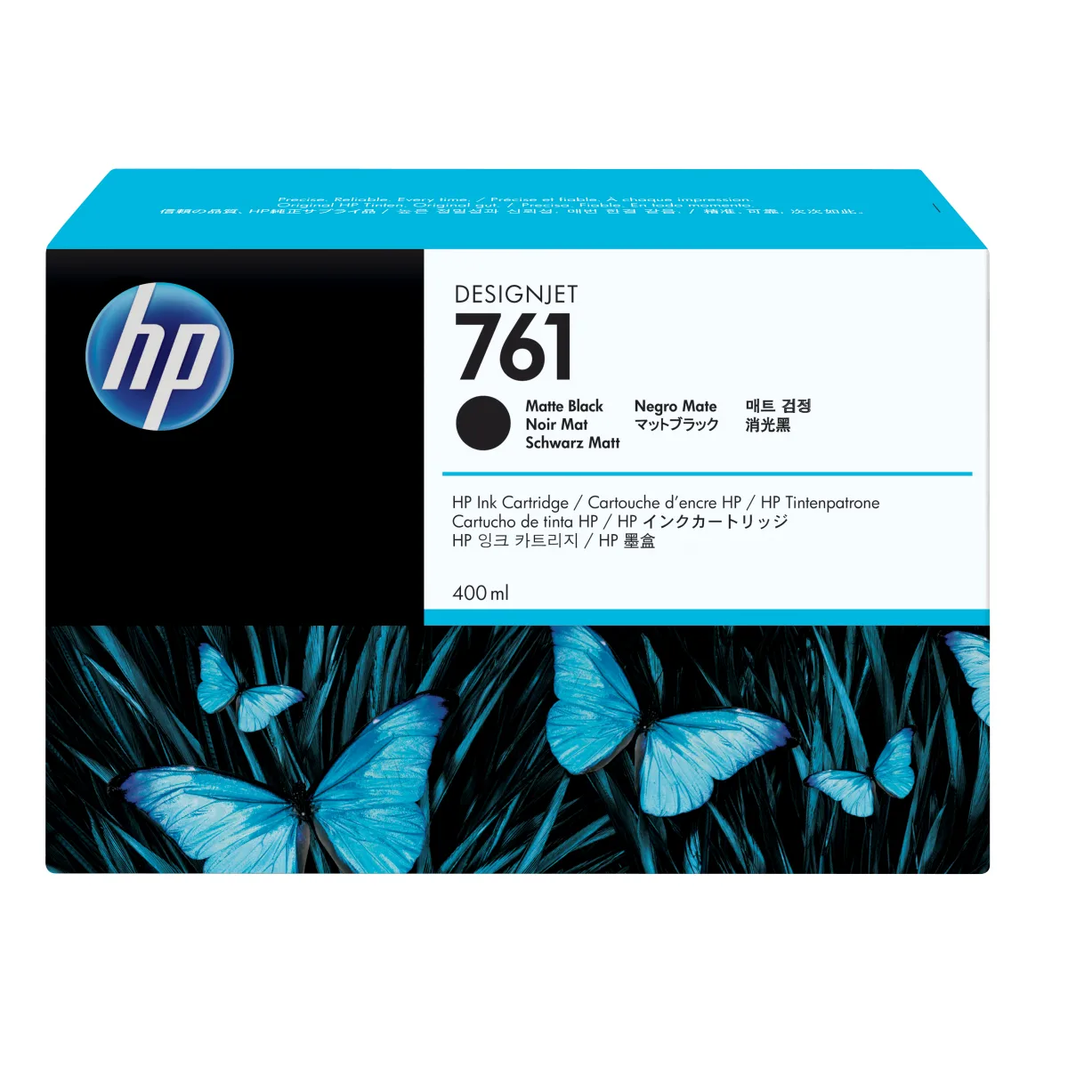 HP CM991A Cartus ink no. 761 400ml Matte Black pt. DesignJet standard yield