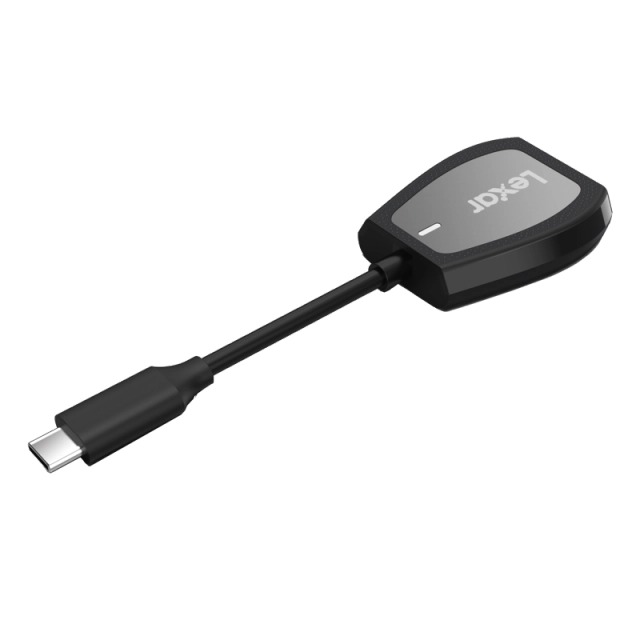 Lexar Cardreader SD & microSD (LRW470U) UHS-II Dual-Slot Reader (USB-C) 