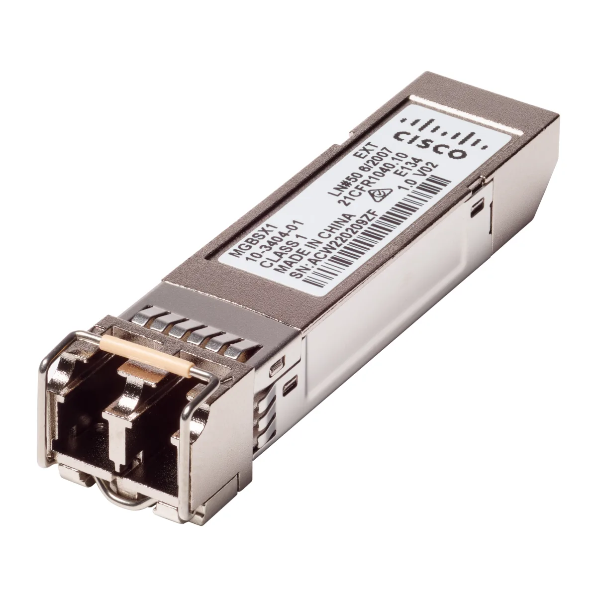 Cisco Gigabit Ethernet SX Mini-GBIC SFP Transceiver (MGBSX1)