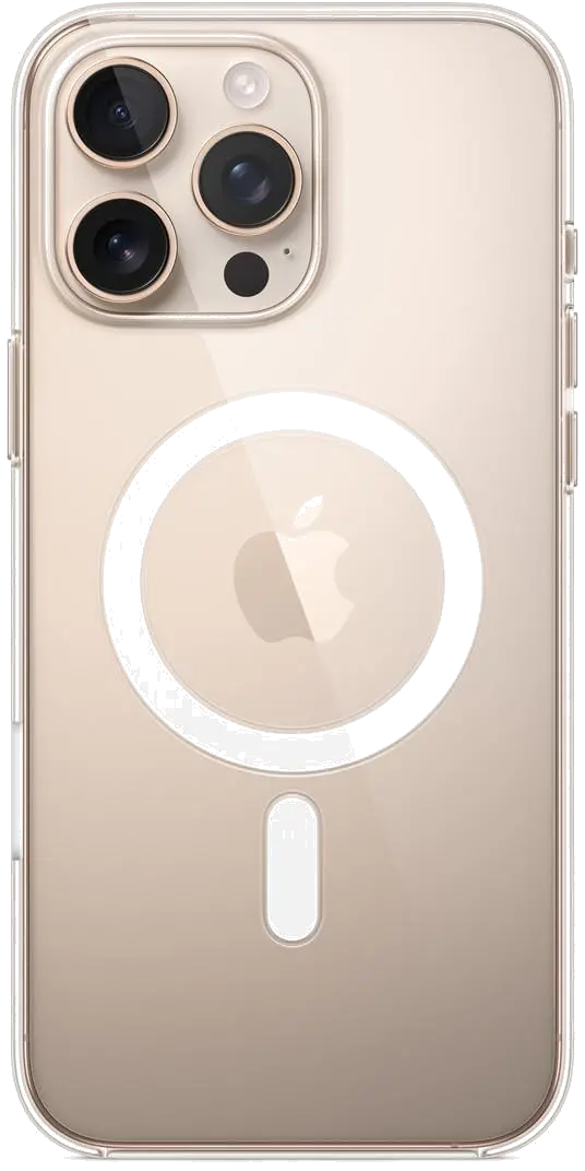 Apple iPhone 16 Pro Max Clear Case with MagSafe