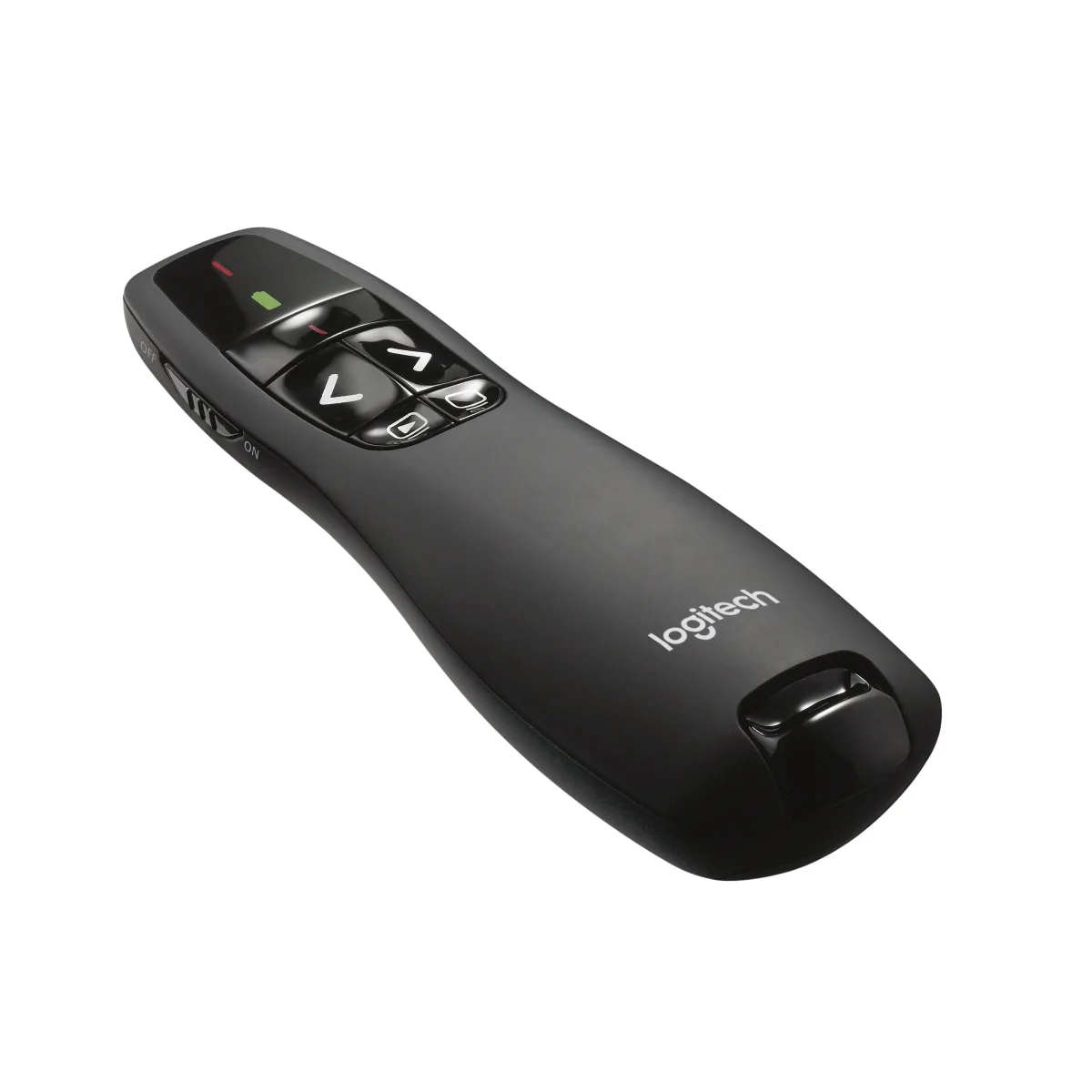 Logitech Presenter wireless R400 2.4GHz raza15m USB angle