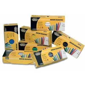 Fellowes Inele indosariat plastic 25mm negre cutie 50buc