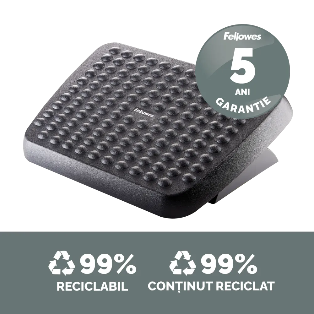 Fellowes Standard Adjustable Foot Rest - Suport ergonomic pentru picioare 