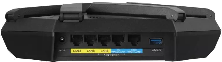 Asus Router wireless AXE7800 tri band Wi-Fi 6E 