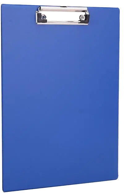 Office Clipboard A4 plastifiat albastru, clema