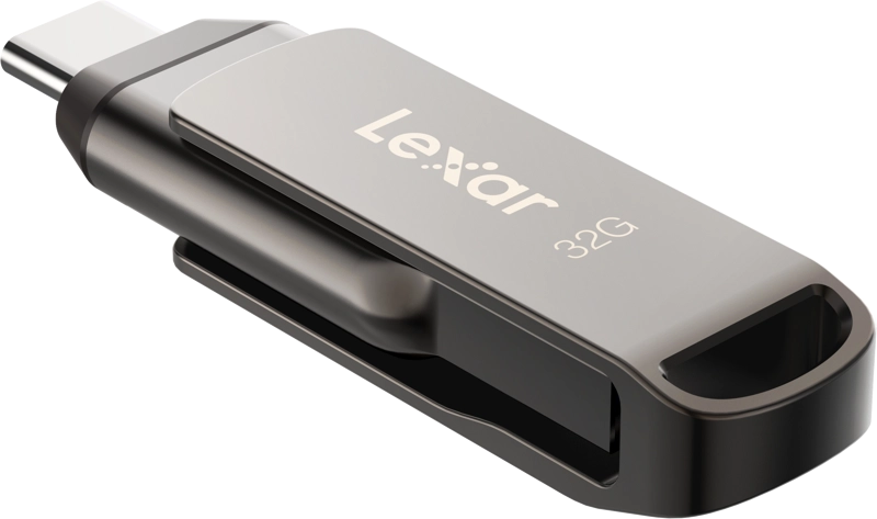 Lexar JumpDrive Dual Drive D400 Type-C/Type-C & Type-A, up to 100MB/s read (USB 3.1) 3 