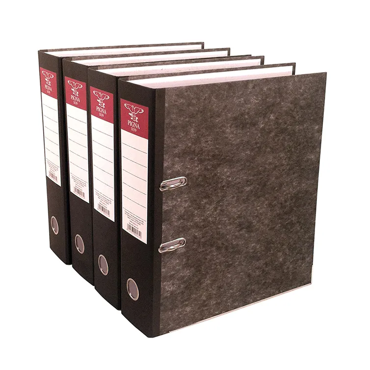 Noki Biblioraft carton marmorat 5cm, margini metalice