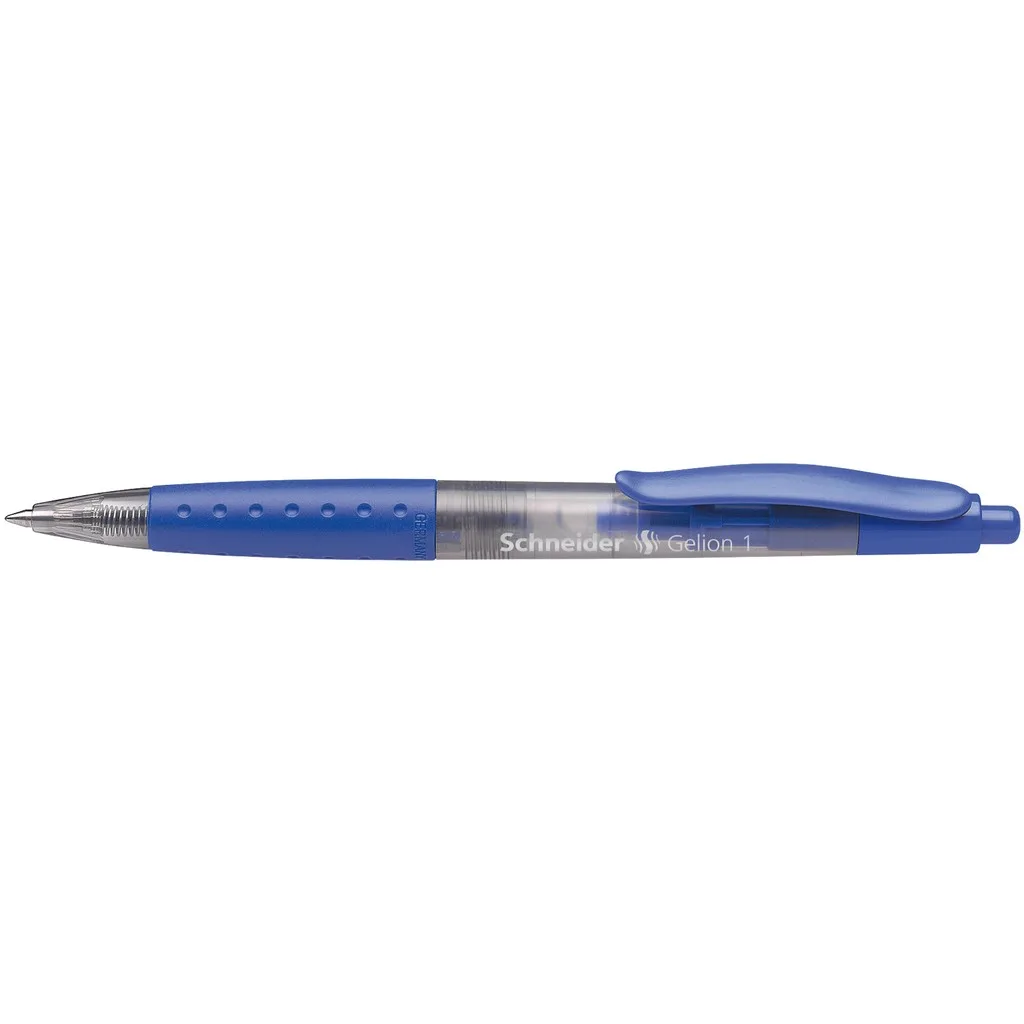 Schneider Pix cu gel Gelion 0.4mm albastru cu mecanism