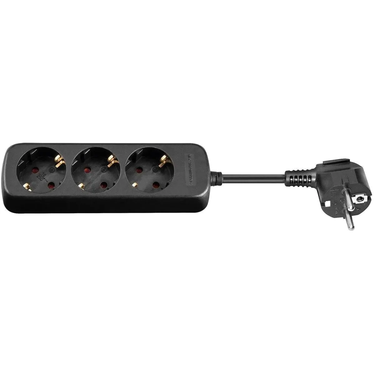 MicroConnect Prelungitor 3 prize Schuko 1.5m negru