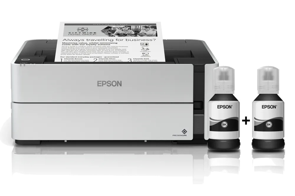 Epson Imprimanta inkjet mono CISS M1170 A4 duplex alimentare 250coli USB Ethernet WiFi 