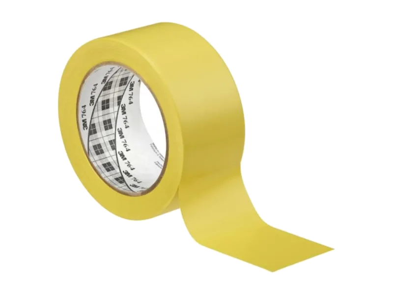 Banda marcaj 764i vinil galben 50mm x 33m