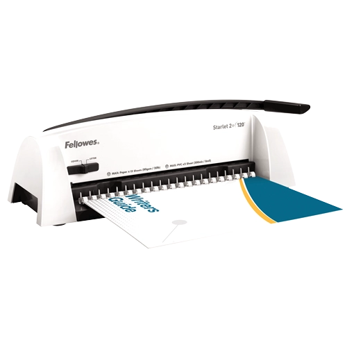 Fellowes Aparat indosariat A4 Starlet 2+120, indosariere si perforare max 120/12 coli 