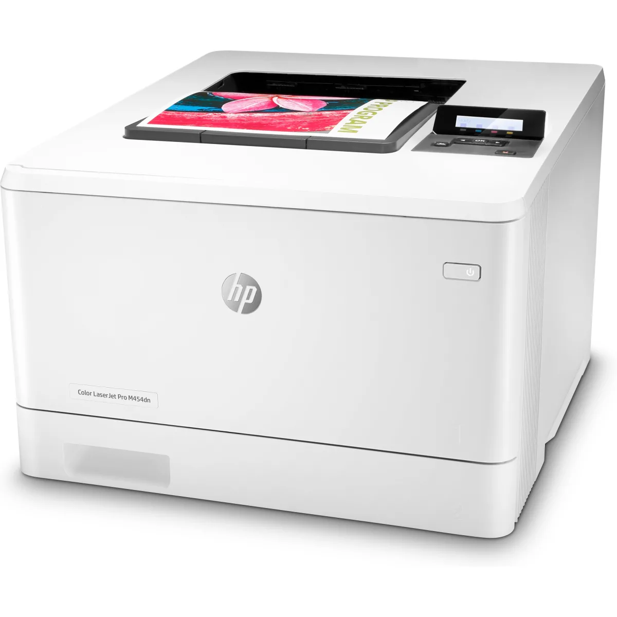 HP LaserJet Pro M454dn imprimanta laser color A4 (W1Y44A) angle