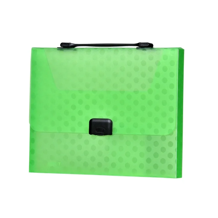 Office Servieta plastic A4 semitransparenta verde