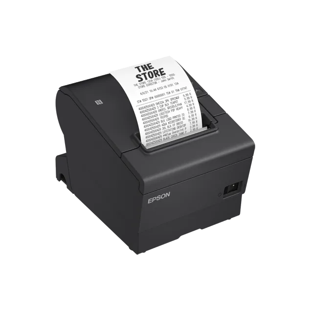 Epson Imprimanta termica chitante USB Ethernet Serial neagra 