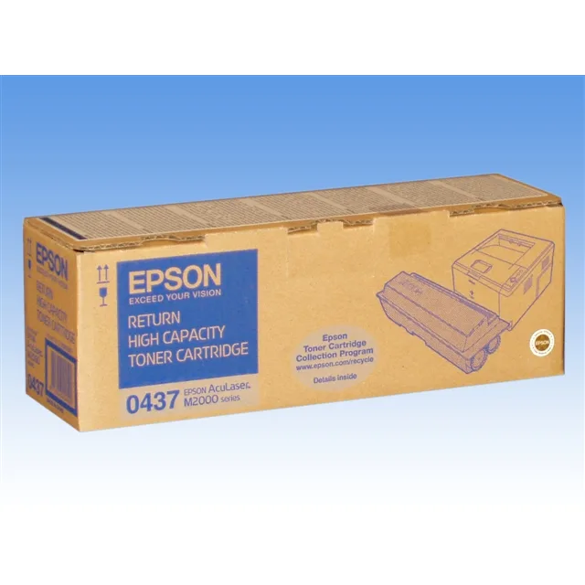 Epson C13S050437 Toner original negru HC return program pt AcuLaser M2000, 8K