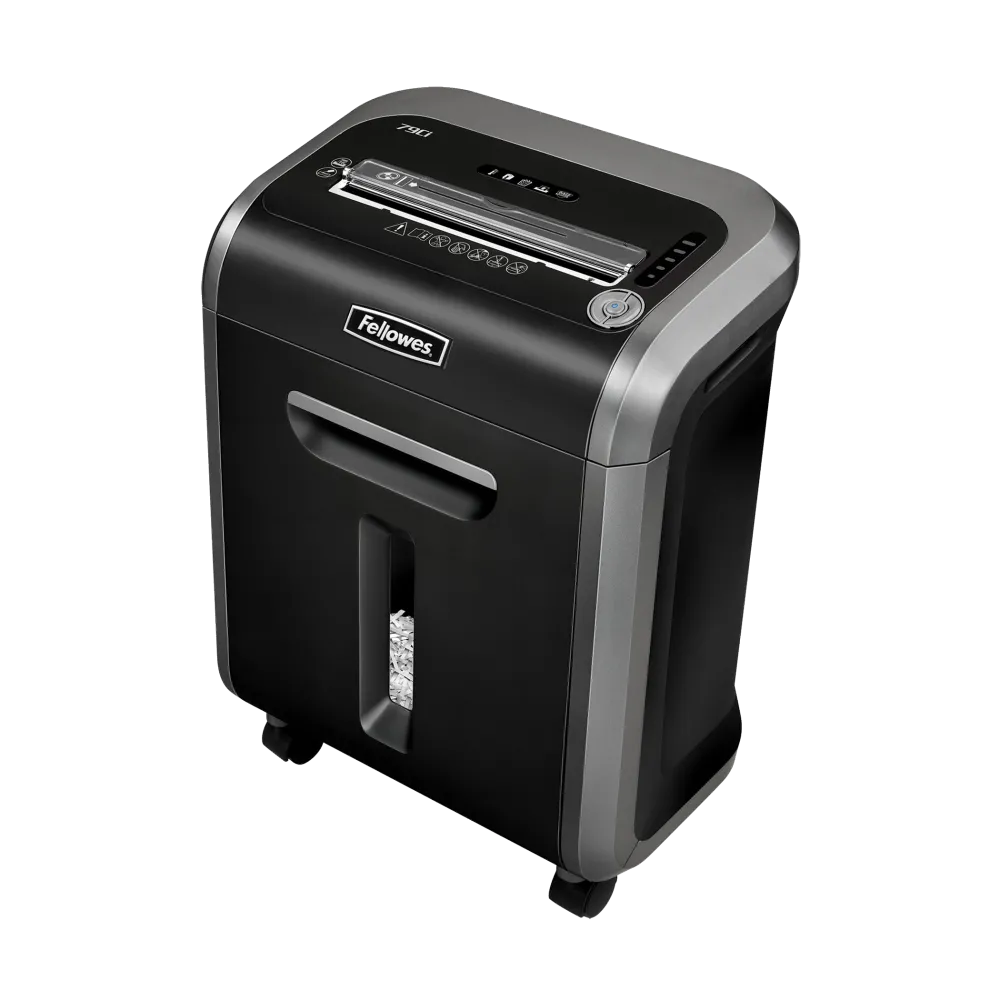 Fellowes Powershred 79Ci distrugator 14 coli, P-4, 4x38 mm, cos 23L