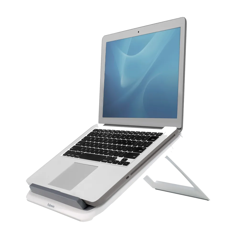 Fellowes I-Spire Series Laptop Quick Lift - pana la 17 inch sau 4.5kg, alb 