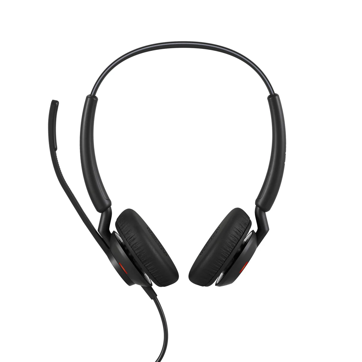Jabra Casca Engage 40 cu fir, Binaural, On-Ear, conectare USB-C angle