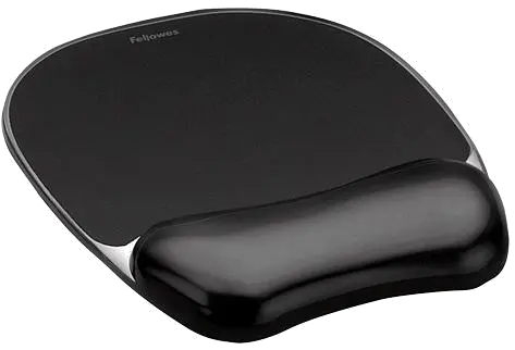 Fellowes Crystal gel mouse pad NEGRU dimensiuni 202 x 230 x 32 mm