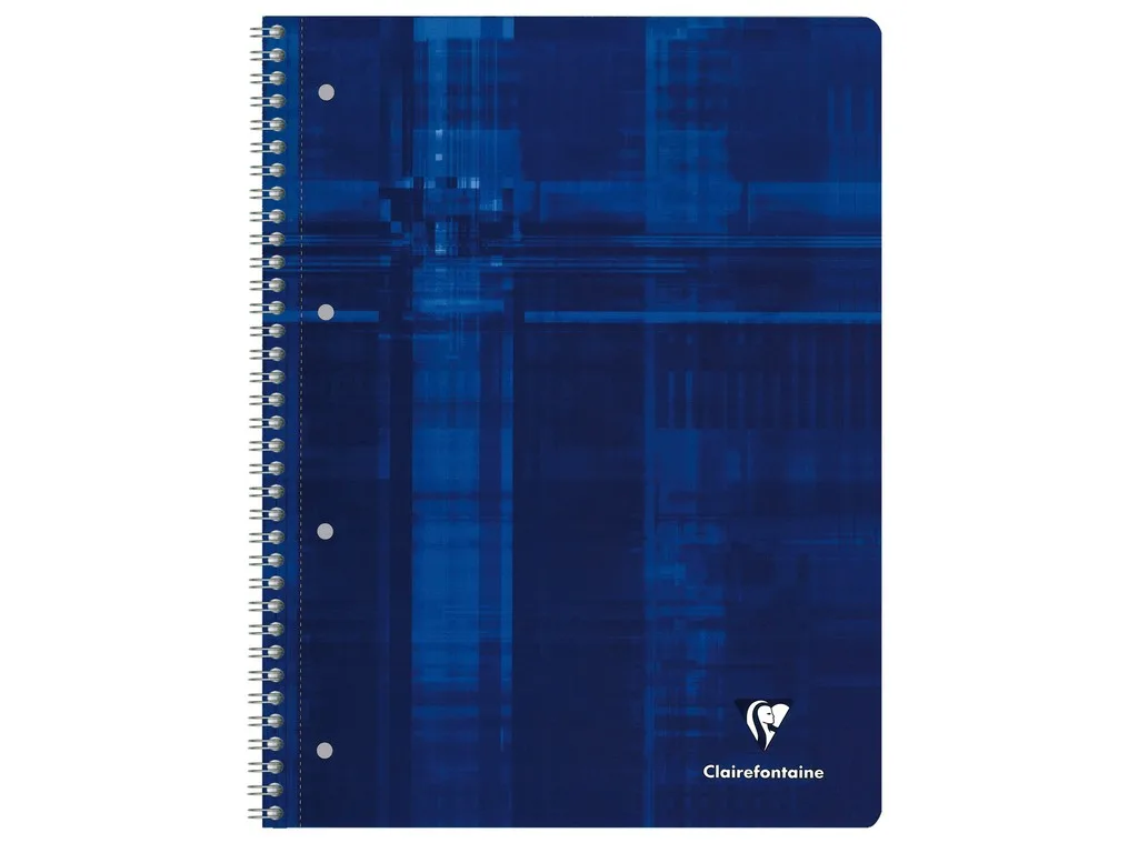 Clairefontaine Caiet A4+ spirala, matematica, 80 file, 90 g/mp main