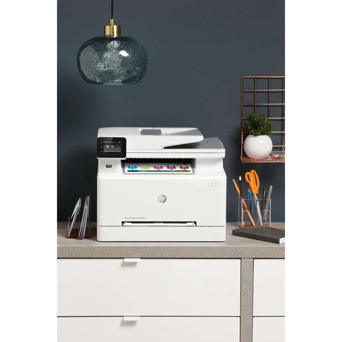 HP Color LaserJet Pro M282nw multifunctional color Wi-Fi lifestyle