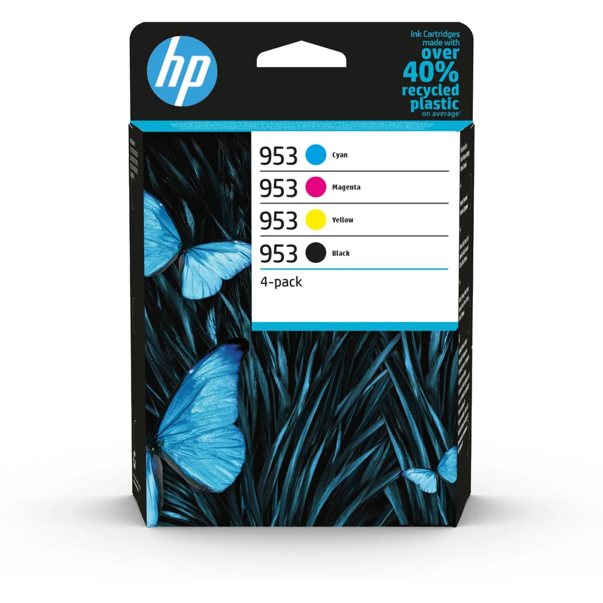 HP No. 953 CMYK Original Ink Cartridge 4-Pack