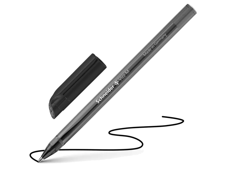Schneider Pix cu gel negru 0.4 mm pentru scriere fina Vizz M