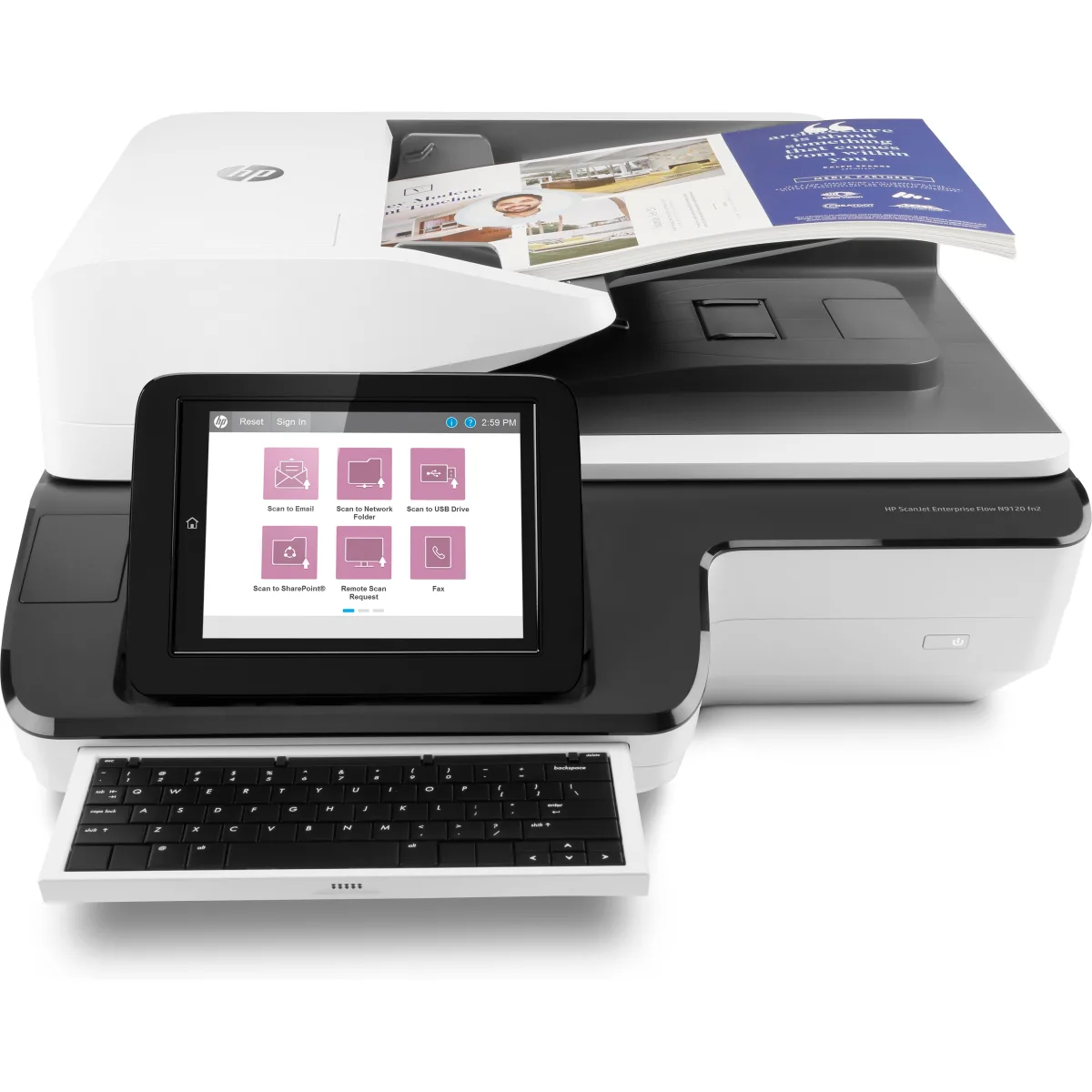 HP ScanJet Enterprise Flow N9120 fn2 scanner A3 