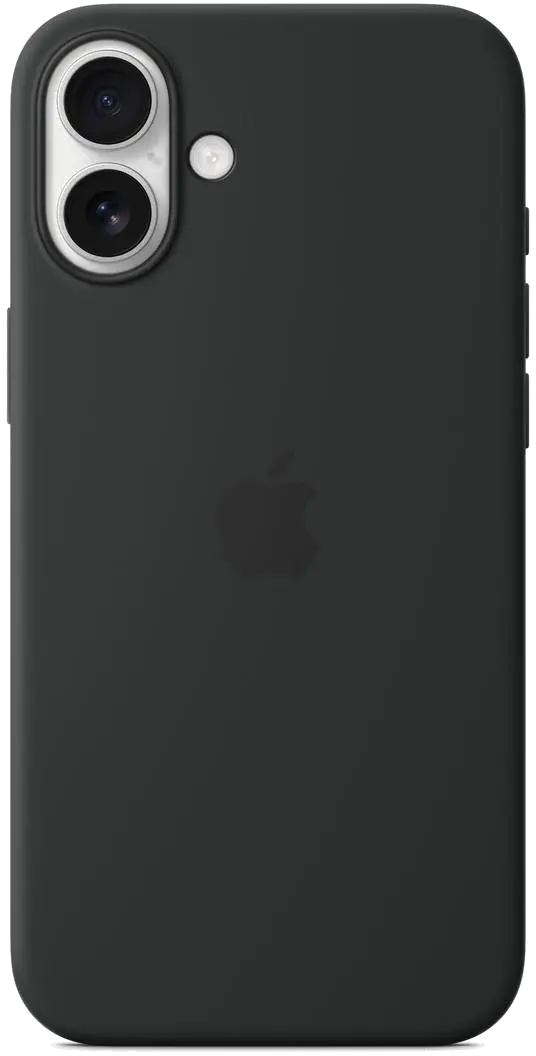 Apple iPhone 16 Plus Silicone Case with MagSafe - Black 