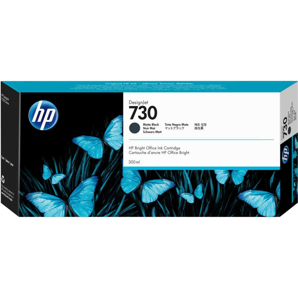 HP 730 300-ml Matte Black Ink