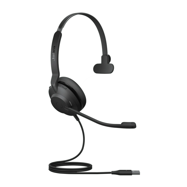 Jabra Casca EVOLVE2 30 SE UC cu fir, Monoaural, On-Ear, conectare USB-A