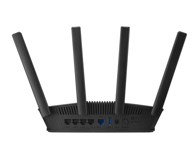 Asus RT-BE58U WiFi 7 AiMesh Extendable Router 4K-QAM MLO AI Detection 2.5G WAN/LAN 