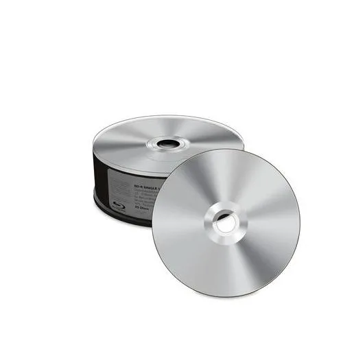 MediaRange Set 25 Blu-ray Disc BD-R SL 25GB, 6x, silver, blank